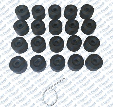 PLASTECH P12161 Bijon Kapagi Vw Tum Modeller 20 Adet+ Cikartma Aparati